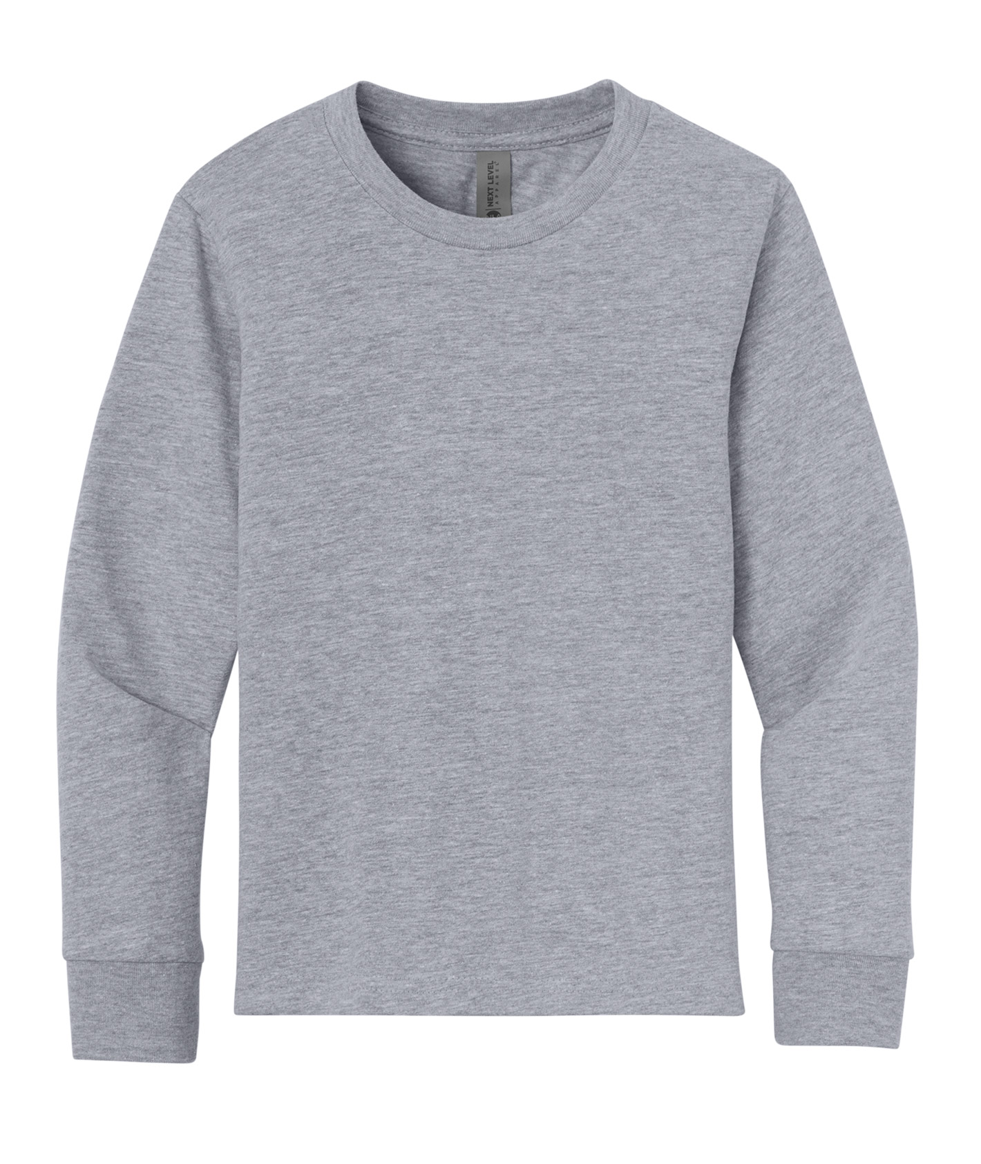 Youth Next Level Cotton Long Sleeve Tee